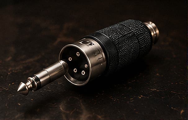 XLR Female to 1/4" TRS Adapter