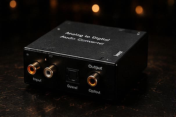 Musou RCA Analog to Digital Optical Toslink Coaxial Audio Converter